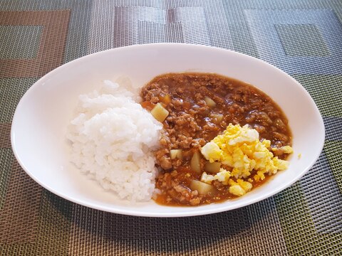 市販のルーを使って 美味しいキーマカレー